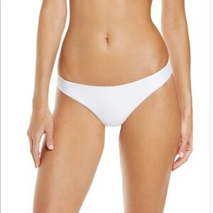 Jade Swim from Madewell Expose High Cut White Bikini bottoms XL NWOT